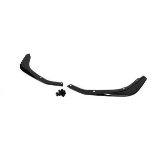 Frontstoßstangen Flaps (2 Stk, schwarz) Honda Civic Sedan X 2016-2021 Foto 3