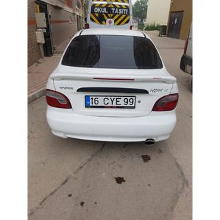 Heckspoiler Meliset (grundiert zum Lackieren) Hyundai Accent 1994-1999 Foto 2