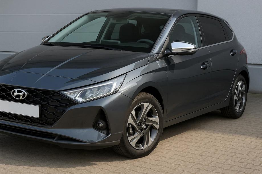 Hyundai I-20 2020- Spiegelabdeckungen (2 Stk., Edelstahl) Image