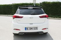 Hyundai I-20 2014-2020 Heckschürze Meliset (grundiert zum Lackieren) Foto 4