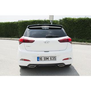 Heckschürze Meliset (grundiert zum Lackieren) Hyundai I-20 2014-2020 Foto 4