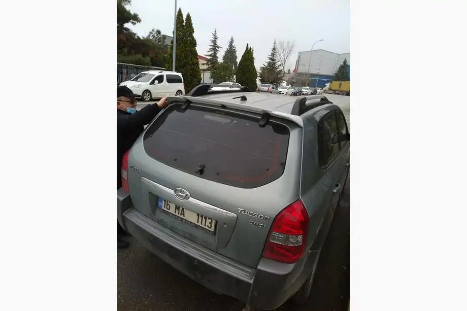 Hyundai Tucson JM 2004- Heckspoiler Meliset (grundiert zum Lackieren) Image
