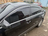Volkswagen Passat B6 2006-2012 Windabweiser mit Chromleisten SD (EU, 4 Stk, Niken) Foto 7