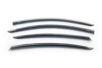 Volkswagen Passat B6 2006-2012 Windabweiser mit Chromleisten SD (EU, 4 Stk, Niken) Foto 6