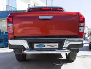 Isuzu D-Max 2019- Heckschutz Amazon Silber (76 mm, Edelstahl) Foto 3