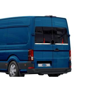 Fensterkanten Edelstahl Abdeckung (2 Stk) Volkswagen Crafter 2016- Foto 1