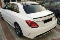 Mercedes C-class W205 2014-2021 Heckspoiler OmsaLine (grundiert zum Lackieren) Foto 1