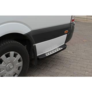 Seitenschweller DOT-Line hinter dem Rad (2 Stk., Alu) Mercedes Sprinter W901/902/903/904/905 1995–2006 Foto 1