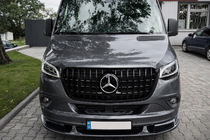 Mercedes Sprinter W907/W910 2018- Untere Frontspoilerlippe (grundiert zum Lackieren) Foto 1