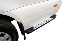 Mercedes Sprinter W907/W910 2018- Seitenschweller DOT-Line hinter dem Rad (2 Stk., Alu) 85cm Foto 1