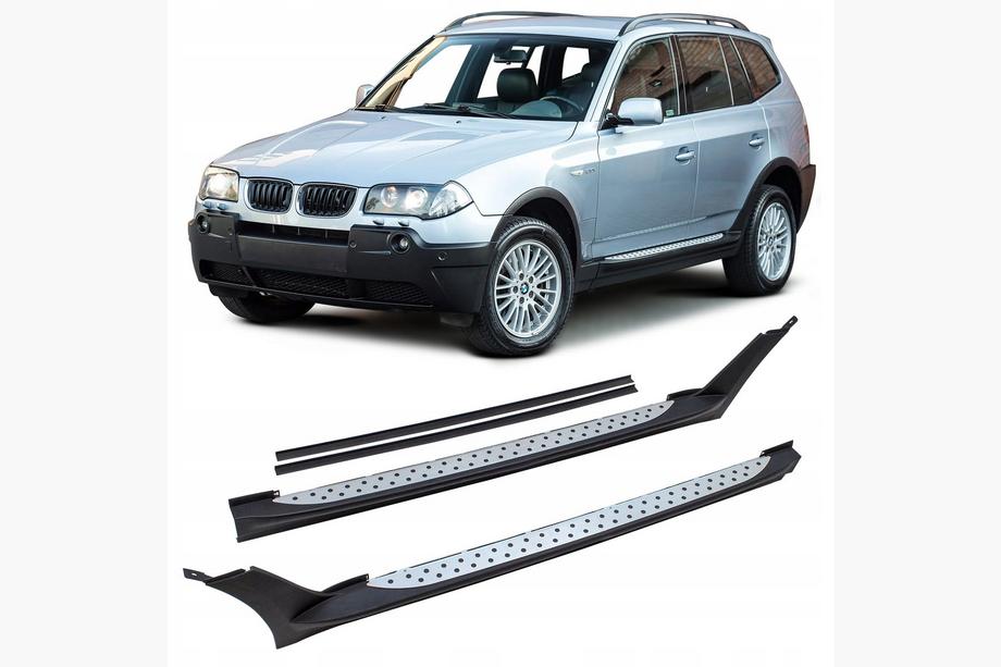 BMW X3 E83 2003-2010 Seitenschweller Cixtai (2 Stk., Aluminium) Image