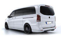 Mercedes Vito/V-class W447 2014- Heckstoßstangenabdeckung (Echtcarbon) Foto 3