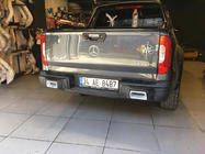 Mercedes X class 2017-2020 Heckdiffusor (schwarz matt) Foto 2