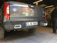 Mercedes X class 2017-2020 Heckdiffusor (schwarz matt) Foto 1