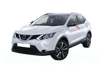 Nissan Qashqai 2014-2021 Spiegelabdeckungen Echtcarbon (2 Stk) Foto 1