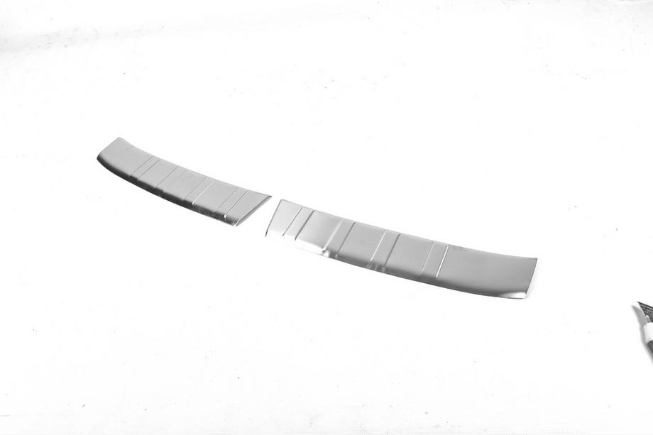 Nissan Qashqai 2014-2021 Edelstahl Ladekantenschutz OmsaLine - Italienischer Edelstahl Foto 4