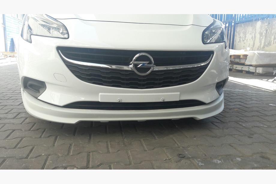 Opel Corsa E 2015-2019 Frontuntere Spoilerlippe (grundiert) Foto 2