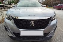 Peugeot 2008 2019- Motorhaubenleiste (1 Stk, Edelstahl) Foto 1