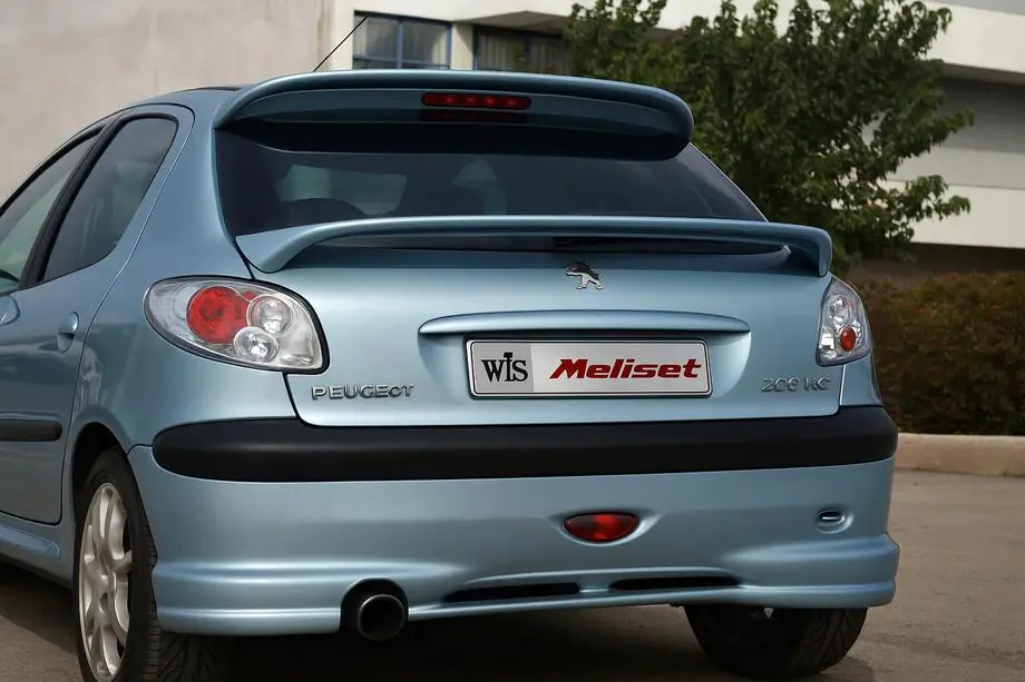 Peugeot 206 1998-2024 Unterer Spoiler Meliset (grundiert zum Lackieren) Image