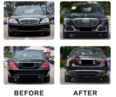 Mercedes S-class W221 2005-2013 W223 Maybach Restyling-Kit Foto 4