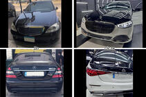 Mercedes S-class W221 2005-2013 W223 Maybach Restyling-Kit Foto 3