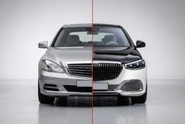 Mercedes S-class W221 2005-2013 W223 Maybach Restyling-Kit Foto 1