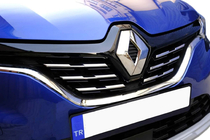Renault Captur 2019- Chrom Kühlergrill Blenden (6 Stk, Edelstahl) Foto 1