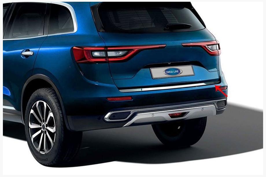 Renault Koleos 2016-2024 Kofferraumleiste Edelstahl Image