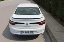 Renault Megane IV 2016-2025 Heckspoiler Meliset (grundiert zum Lackieren) Foto 3