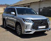 Lexus LX570/450d 2008-2022 Mini-Facelift Kit von Modell 2008-2015 auf TRD Sport (Stoßstange, Scheinwerfer) Foto 2