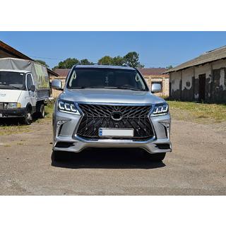 Mini-Facelift Kit von Modell 2008-2015 auf TRD Sport (Stoßstange, Scheinwerfer) Lexus LX570/450d 2008-2022 Foto 3
