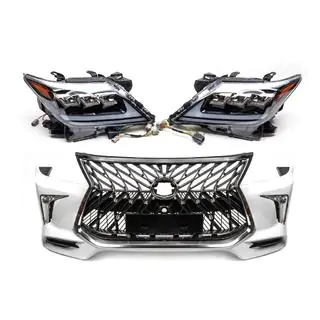 Mini-Facelift Kit von Modell 2008-2015 auf TRD Sport (Stoßstange, Scheinwerfer) Lexus LX570/450d 2008-2022 Foto 4