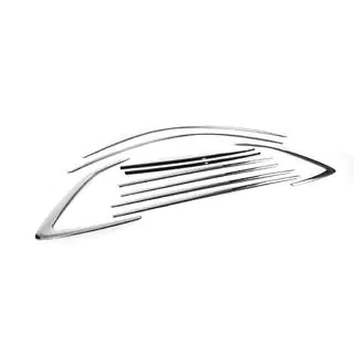 Komplette Fensterumrandung Edelstahl (10-tlg) Skoda Scala 2018- Foto 3