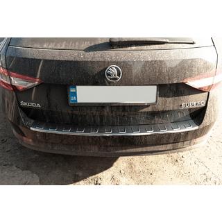 Heckstoßstangenschutz SW Edelstahl Skoda Superb 2015-2024 Foto 3