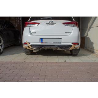 Heckdiffusor für Stoßstange (2016-2018, grundiert zum Lackieren) Toyota Auris 2012-2018 Foto 3