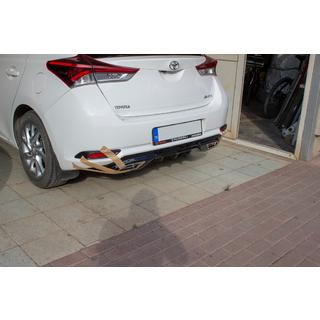 Heckdiffusor für Stoßstange (2016-2018, grundiert zum Lackieren) Toyota Auris 2012-2018 Foto 4