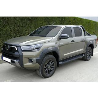 Zierleistenabdeckungen OmsaLine (4 Stk, Edelstahl) Toyota Hilux 2015- Foto 3