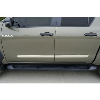 Zierleistenabdeckungen OmsaLine (4 Stk, Edelstahl) Toyota Hilux 2015- Foto 2
