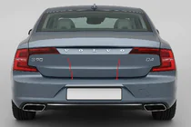 Volvo S90/V90 2016- Chromleiste über dem Kennzeichen (für S90, Edelstahl) Foto 1