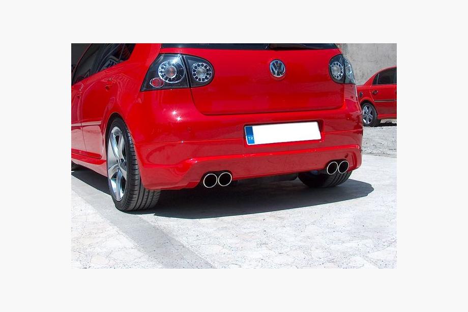 Volkswagen Golf 5 2003-2009 Heckstoßstangenabdeckung (grundiert zum Lackieren) Image