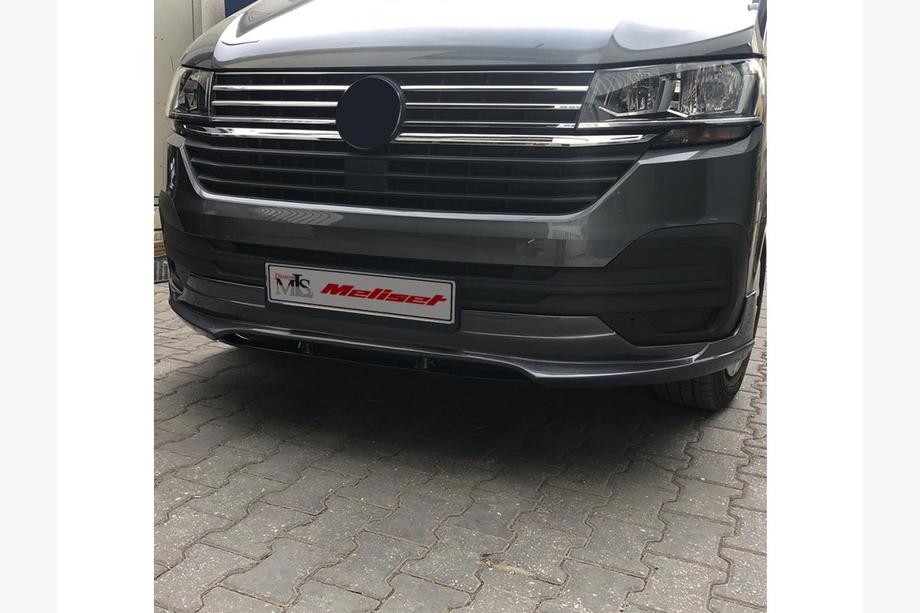 Volkswagen T6 2015-2024 Frontstoßstangenlippe 2019+ (grundiert zum Lackieren) Image