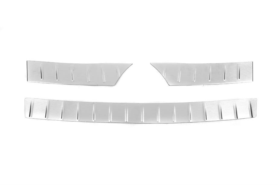 Volkswagen Tiguan 2007-2016 Heckstoßstangenschutz OmsaLine Edelstahl Image