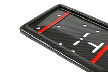 Carbon Kennzeichenhalter (1 Stk) Foto 3