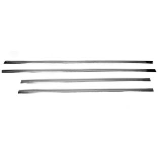 Unterer Fensterzierleisten Edelstahl (4 Stk) Volkswagen Touareg 2010-2018 Foto 2