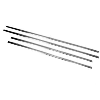 Unterer Fensterzierleisten Edelstahl (4 Stk) Volkswagen Touareg 2010-2018 Foto 3