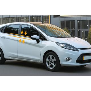 Fensterleisten Edelstahl (4 Stk.) Ford Fiesta 2008-2017 Foto 1