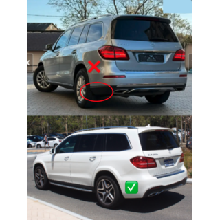Bodykit mit Heckdiffusor AMG V1 (GLS63) Foto 2