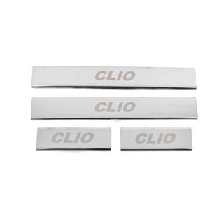 Einstiegsleisten Carmos (4 Stk, Edelstahl) Renault Clio IV 2012-2019 Foto 1