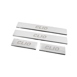 Einstiegsleisten Carmos (4 Stk, Edelstahl) Renault Clio IV 2012-2019 Foto 2