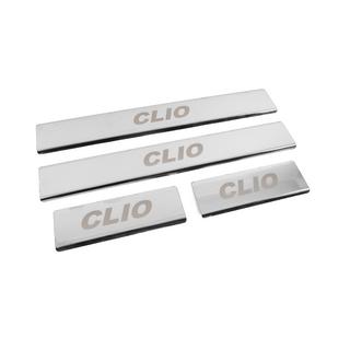 Einstiegsleisten Carmos (4 Stk, Edelstahl) Renault Clio IV 2012-2019 Foto 3